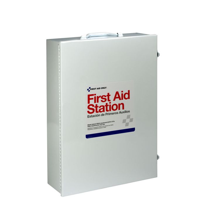 First Aid Metal Cabinet 4 Shelf 762 Pieces