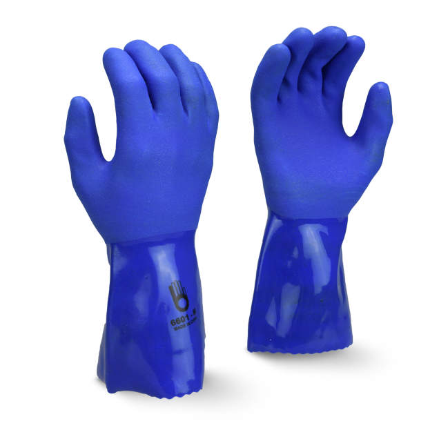 Triple Dipped PVC/Nitrile 13 GA 12" Gauntlet - 1 pair