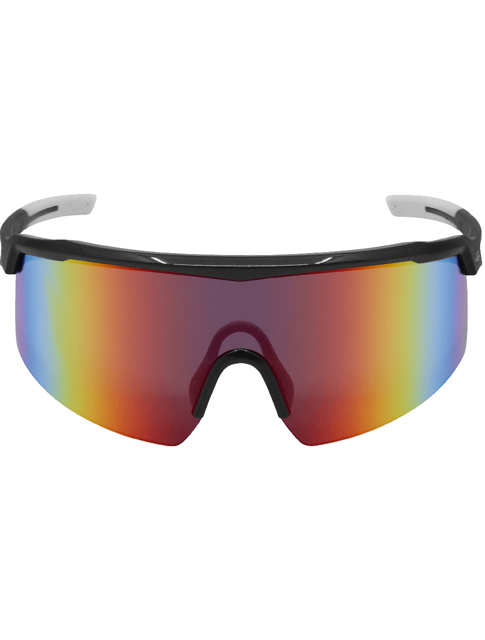 Whipray Gray Frame Red Mirror Safety Glasses