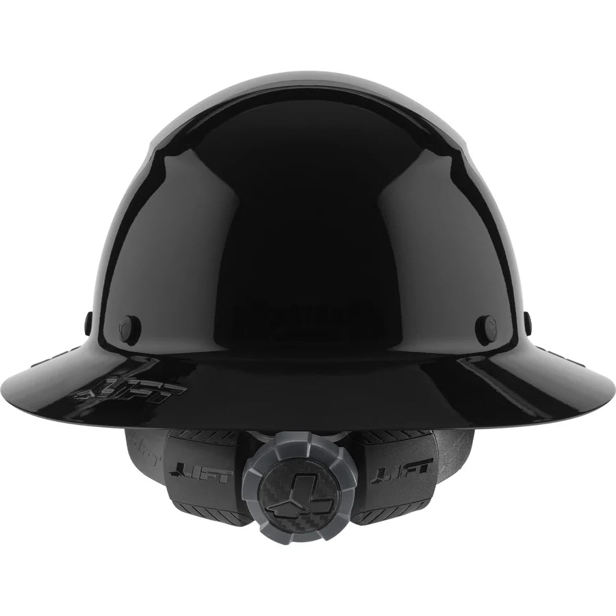 DAX Fiber Reinforced Full Brim 50/50 Gloss white/black
