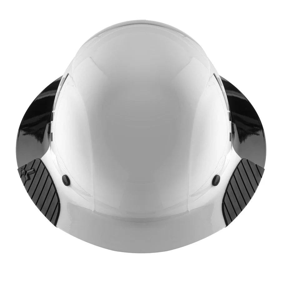 DAX Fiber Reinforced Full Brim 50/50 Gloss white/black