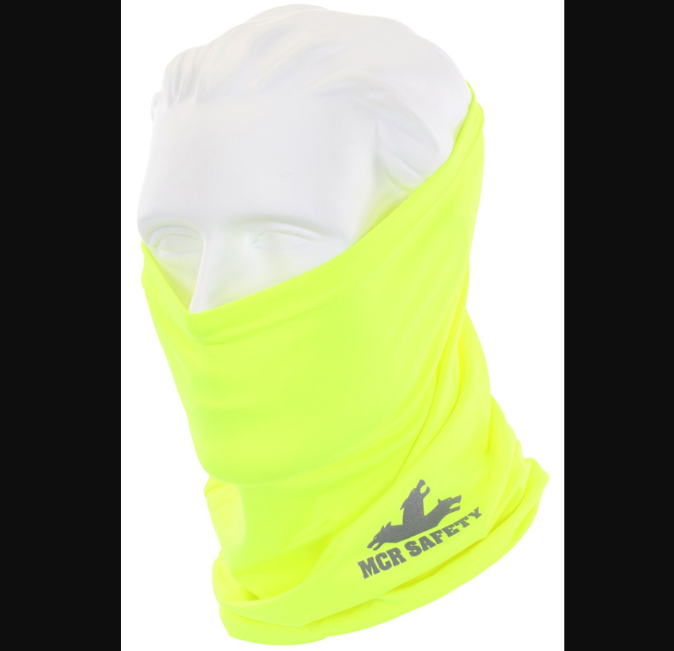 MCR Cooling Neck Gaiter Lime Green