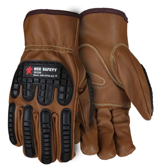 Kevlar Stitched Goat Leather Impact Gloves