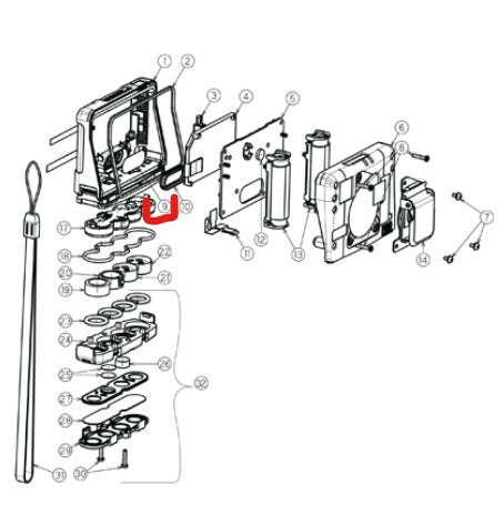Metal mesh filter for buzzer hole, GX-2009