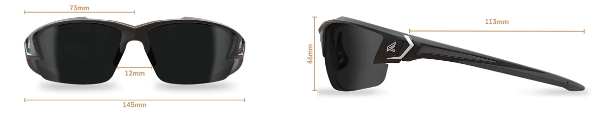 Khor G2 White Frame Polarized Aqua Lenses