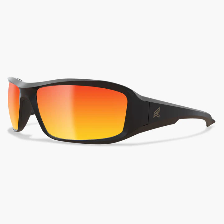 Brazeau - Matte Black Polarized Red lenses