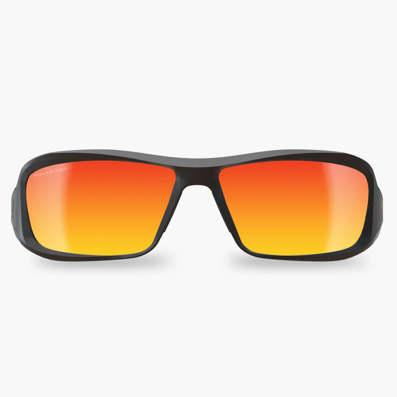 Brazeau - Matte Black Polarized Red lenses