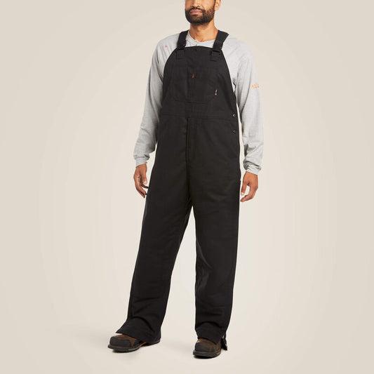 FR Insulated Bib Overall - Black