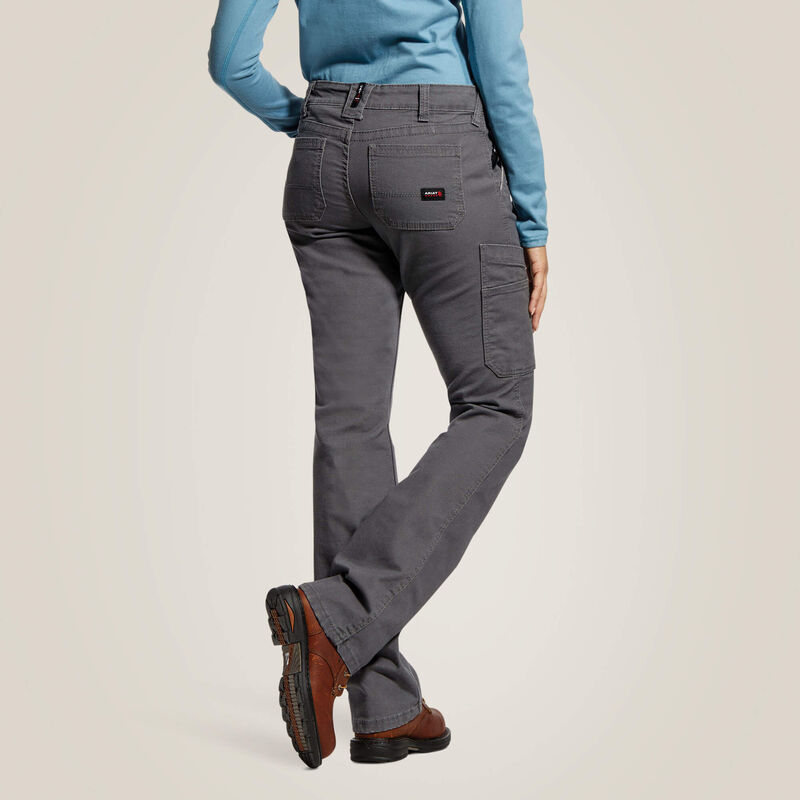 FR Duralight Stretch Canvas Jeans - Iron Grey