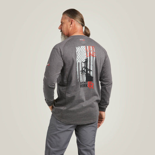 FR Air Life On The Line Graphic LS T-shirt