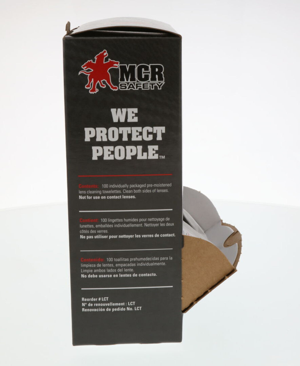 MCR Lens Cleaning Towelettes - box of 100