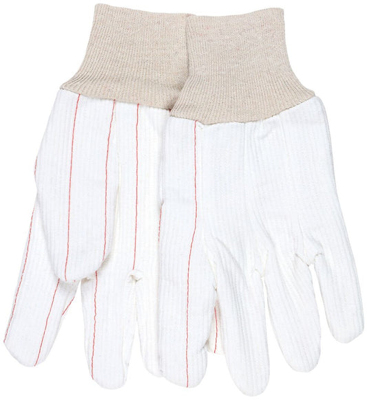 Double Palm Nap-in Poly/Cotton White cuff - Dozen