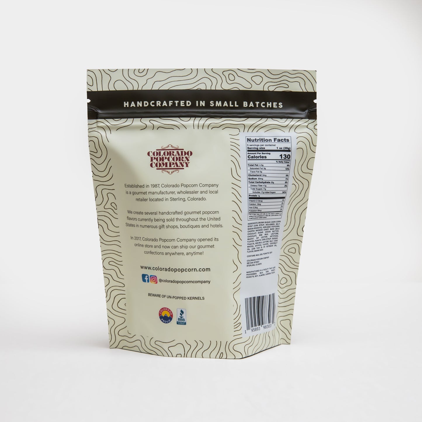 Snickers Caramel Popcorn