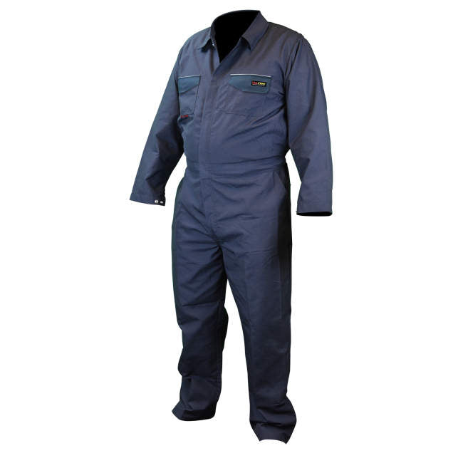 VolCore FR Coverall Vented Back - Navy – Paladin Safety