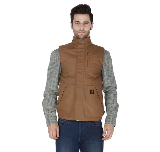 Forge FR Brown Canvas Vest