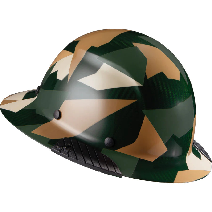 DAX Carbon Fiber Full Brim Hardhat