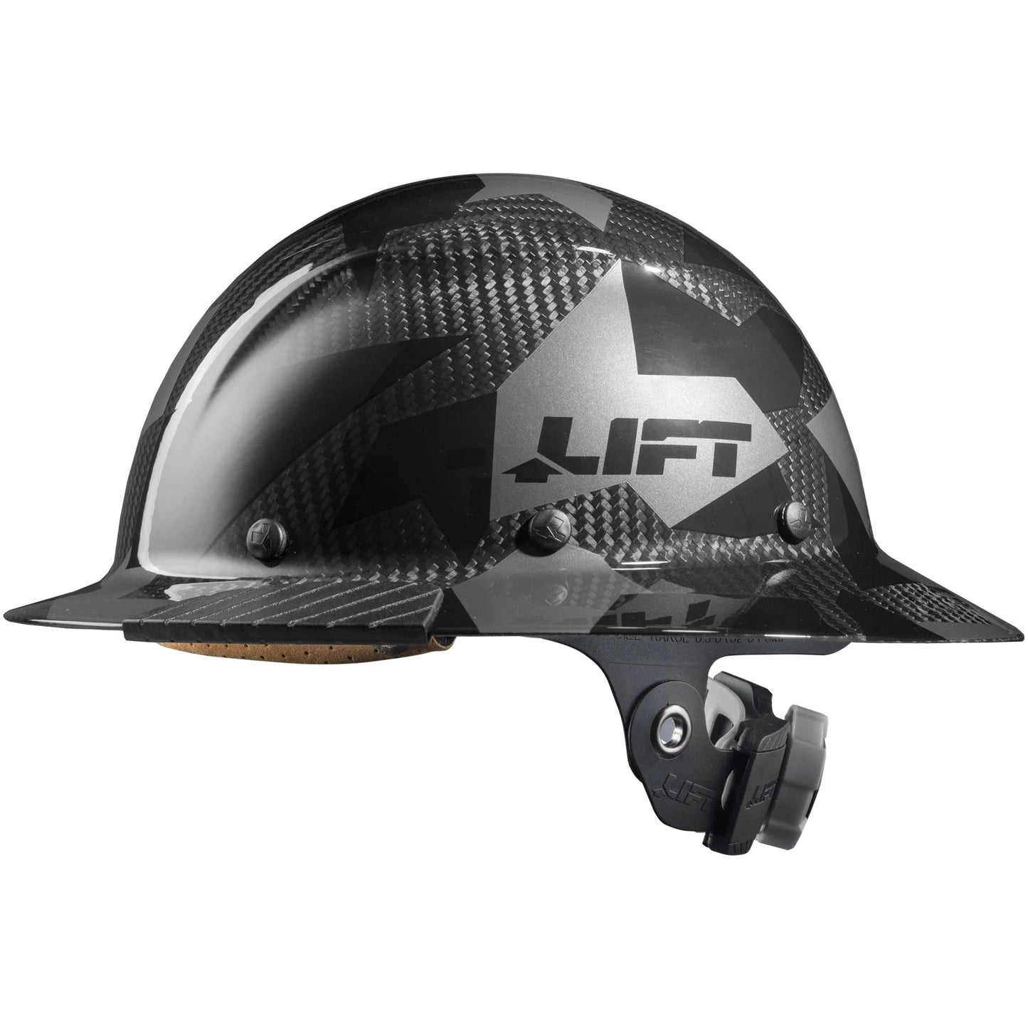 DAX Carbon Fiber Full Brim Hardhat