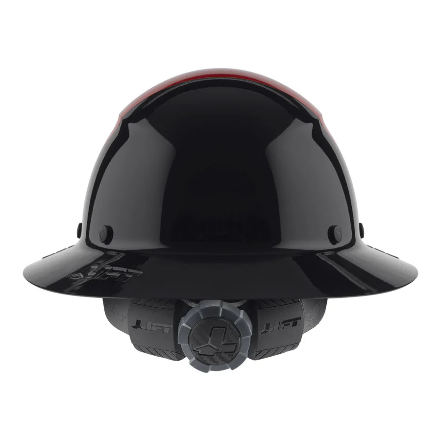 DAX Fiber Reinforced Full Brim 50/50 Gloss Red/black