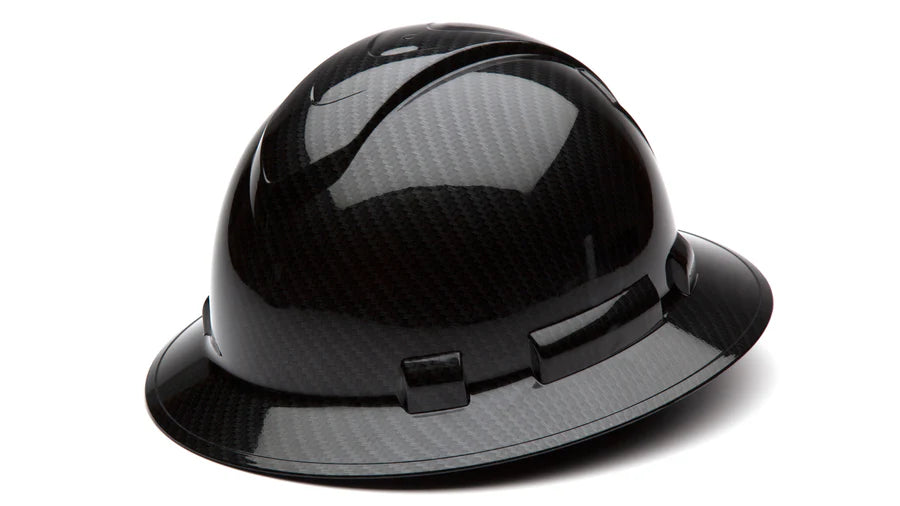 Ridgeline Hard Hat Full Brim with 4pt Ratchet Suspension