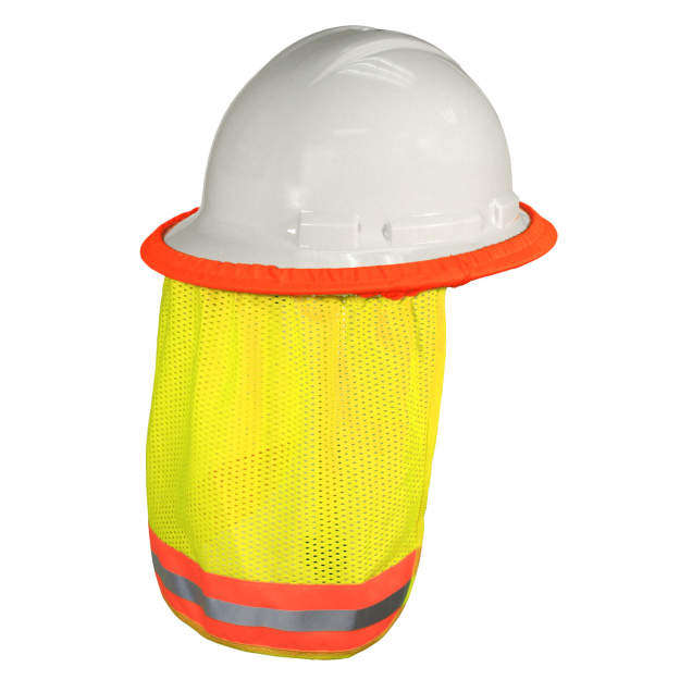 Hi Vis Neck Shade Green Mesh