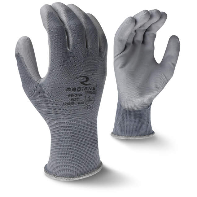 Poly Shell 13g Grey Poly Shell - Dozen – Paladin Safety