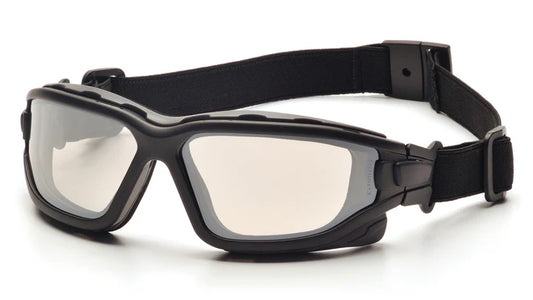 Pyramex I-Force Slim Indoor/Outdoor Mirror Anti-Fog Goggles