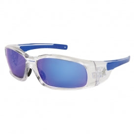 Swagger SR1 - Clear Frame Blue Mirror Lenses