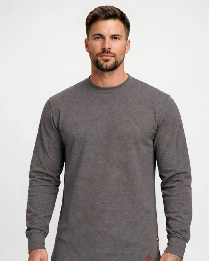 Forge Men's FR Base Layer Charcoal Grey Tee