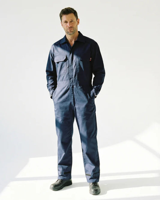 MEN'S FR Navy RIPSTOP COVERALL