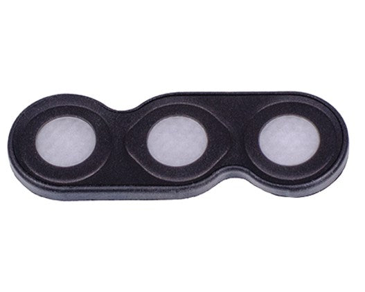 Hydrophobic dust filter with integral gasket for sensors, RKI GX-3R series
