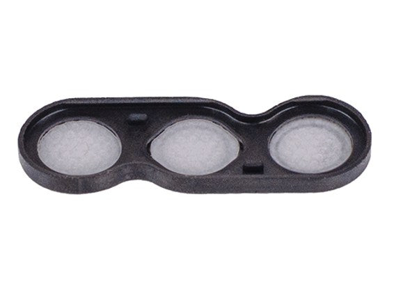Hydrophobic dust filter with integral gasket for sensors, RKI GX-3R series