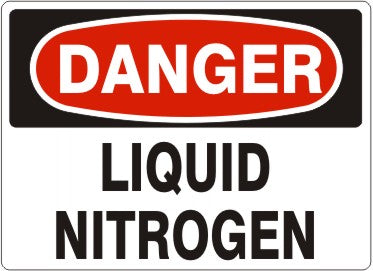 Danger - Liquid Nitrogen