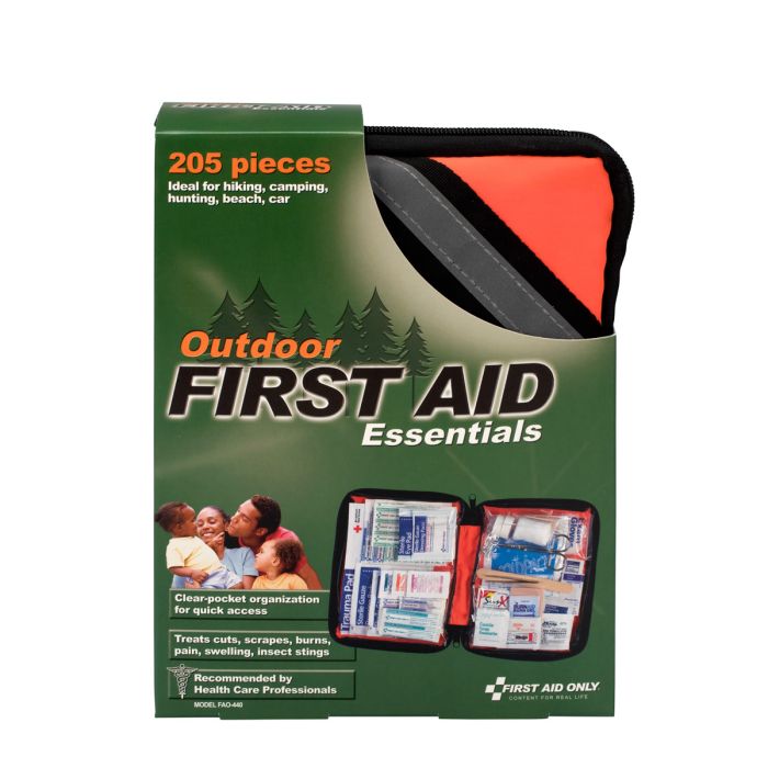 Outdoor First Aid Kit 205 Piece Fabric Case