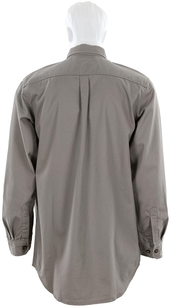 FR Long Sleeve Button Up S1 - Gray