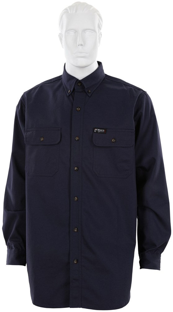 FR Long Sleeve Button Up S1 - Navy